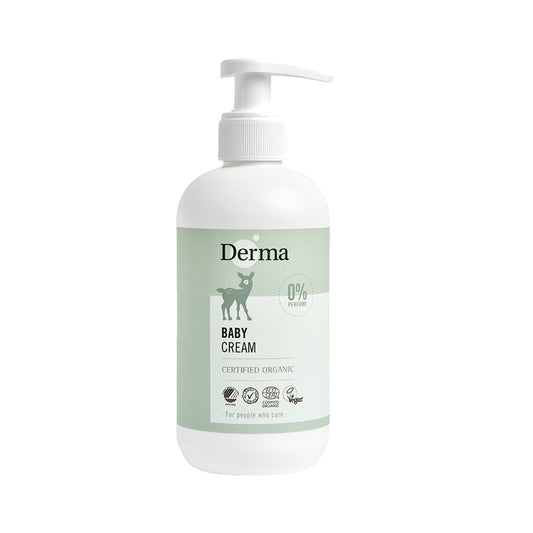 Derma Baby cream with pump 寶寶有機滋潤護膚霜(家庭號)  (250 ml)